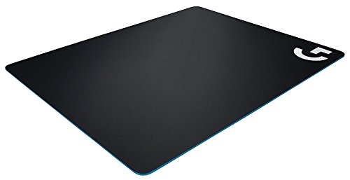 Logitech G440 Hard Gaming Mouse Pad for High DPI Gaming -Rubber, Black